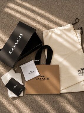 Coach Authentic Empty Packaging Accessories